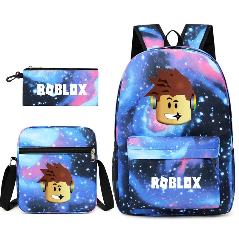 

Roblox Game Surrounding Cross-border E-commerce Men and Women Backpack Travel Bag Student School Bag Three-piece Suit