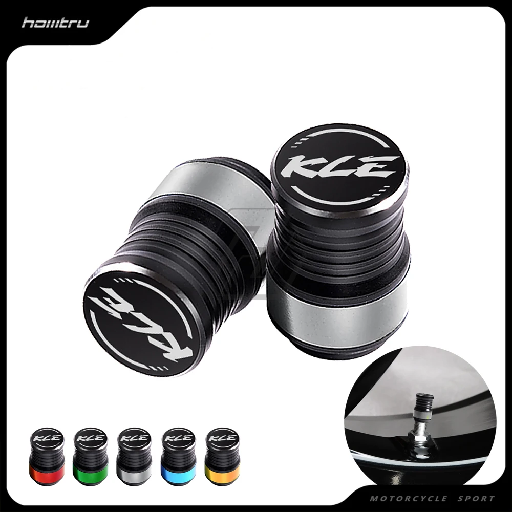 

Motorcycle Accessories Wheel Tire Valve Caps Covers Case for Kawasaki KLE 250 400 500 650