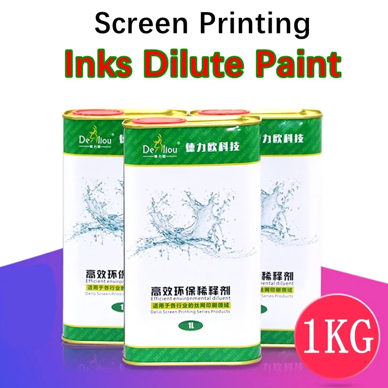 ScreenPrintingInksDilutePaintUseforCleanMeshesFrameEco