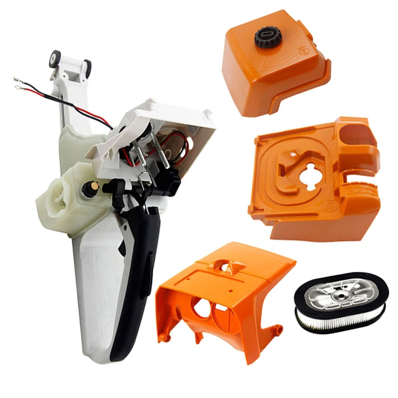 

Gas Fuel Tank Housing Shroud Top Cover Base Kit Fit for Stihl MS440 044 Chainsaw