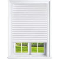 Pleated Window Paper Shades Light Filtering Blinds White 36" x 69" (Pack of 6 Temporary Blinds),MT1050 1