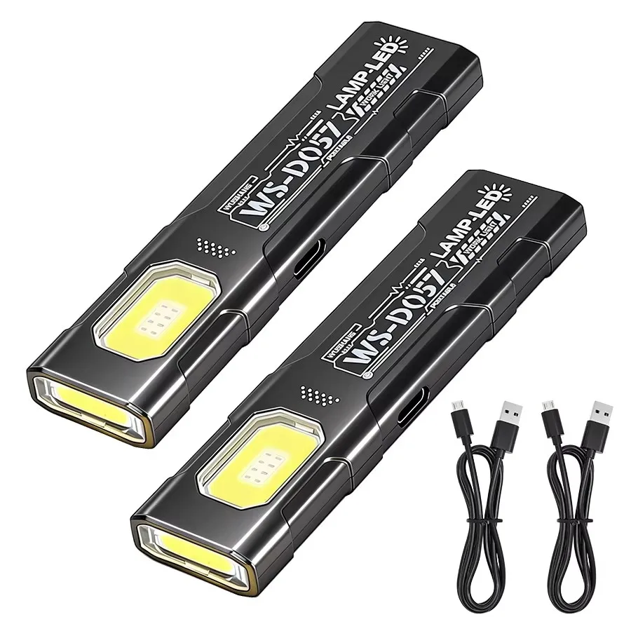 main image of Portable COB LED Flashlight