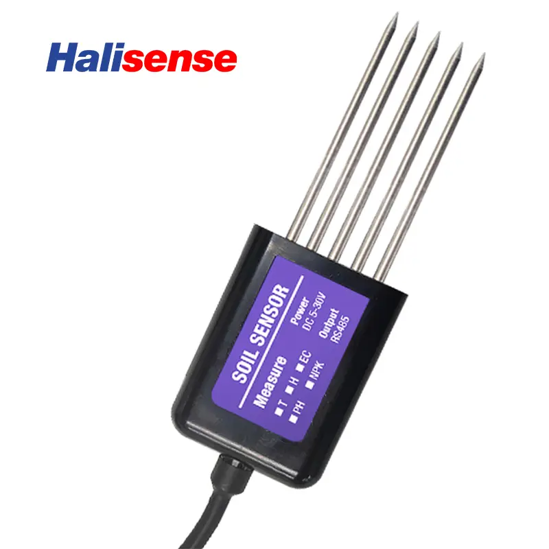 RS485 Modbus Soil Sensor 7 in 1 Measure Soil Moisture Temperature Humidity EC PH NPK image 1