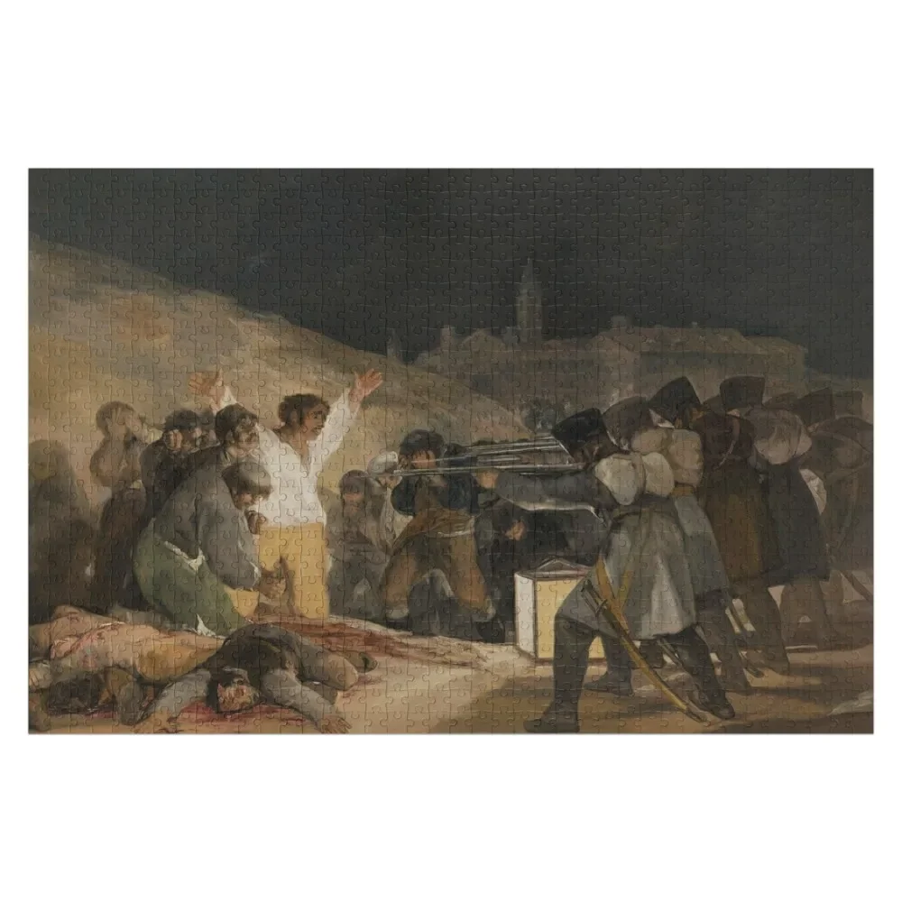 Goya: The Third of May 1808 Jigsaw Puzzle Scale Motors Customized Picture Wood Animals Puzzle