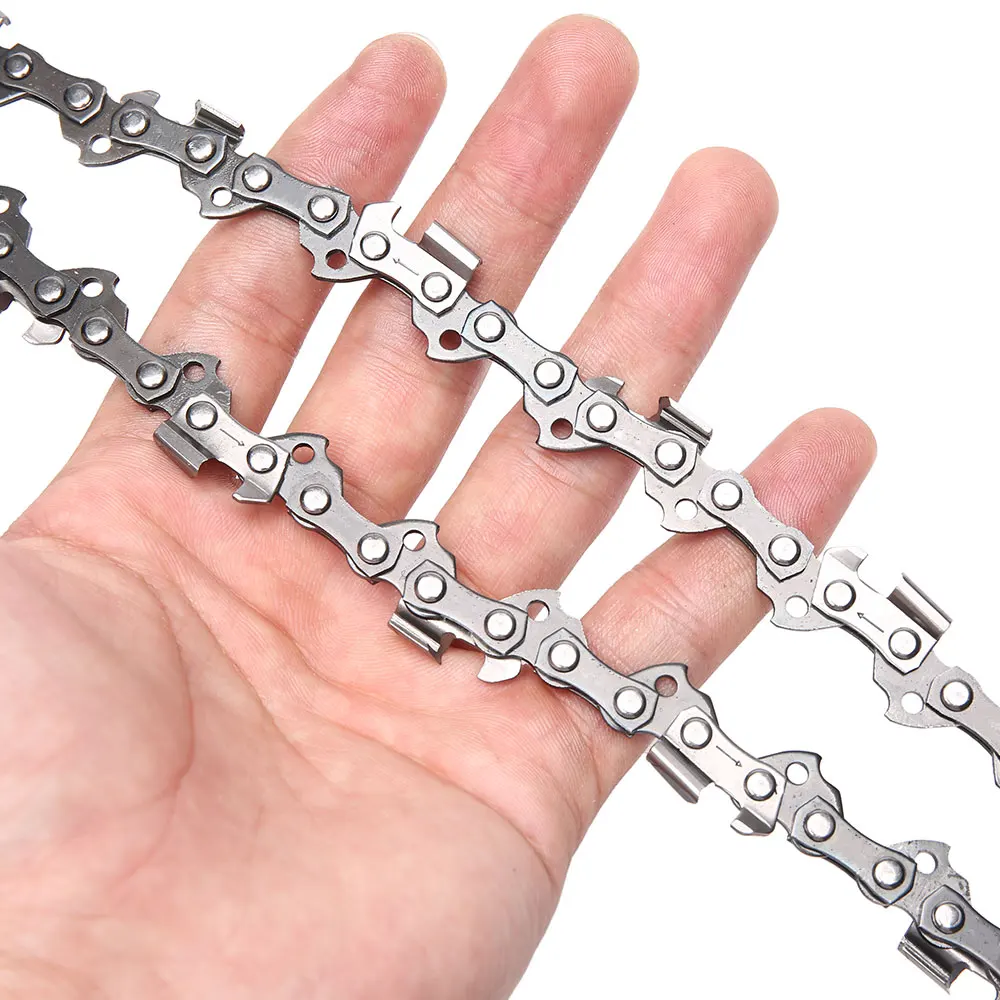 14/16 Inch Metal Chainsaw Chain 3/8" LP 050 Gauge 50/52/53/56/57/59 Drive Electric Saw Accessory Replacement Chainsaw Saw Chain 3