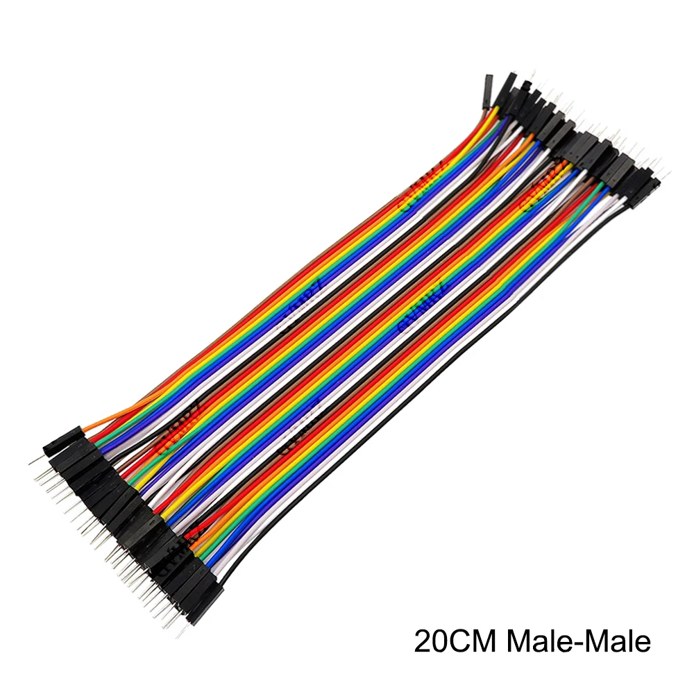 Dupont Jumper Wire Kit - Assorted Lengths Female & Male Connectors