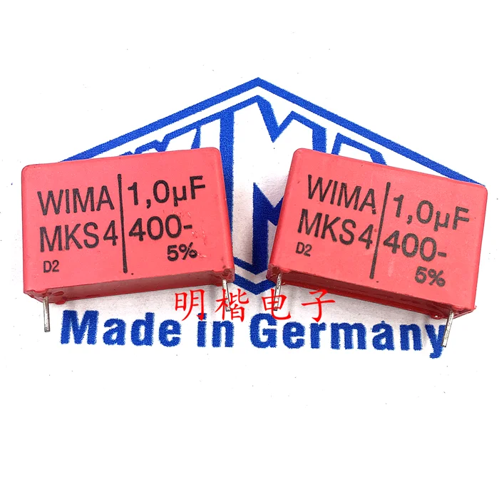 Бесплатная доставка 5 шт./10 шт. WIMA немецкий конденсатор MKS4 400 в 1 0 мкФ 105 P = 27 мм |