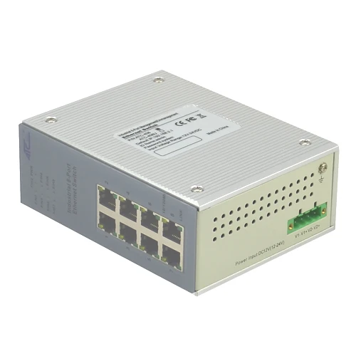 

8-портовые 10-100M быстродействующие промышленные коммутаторы Ethernet