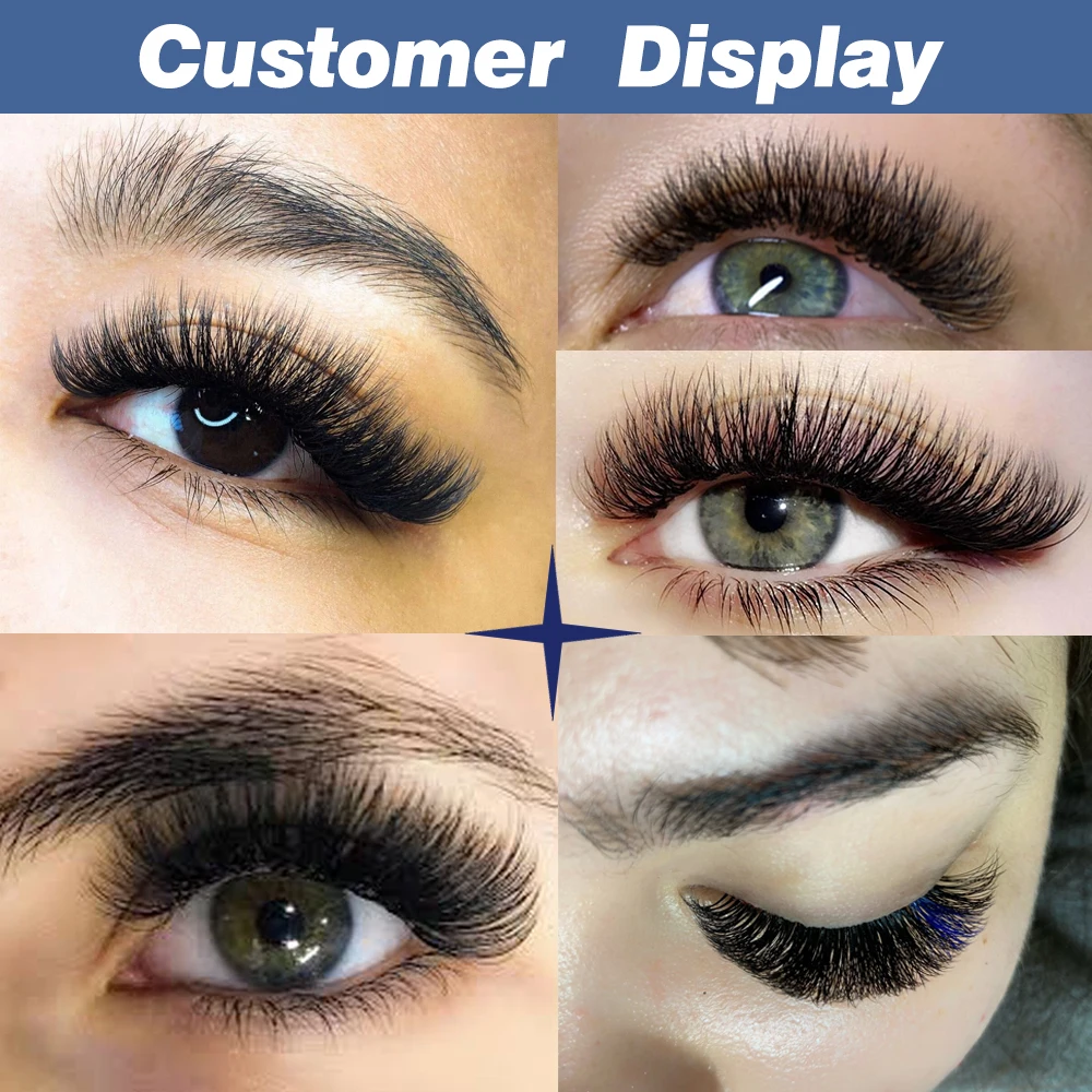 Qeelasee 0.20 Thickness Classic Round lashes B/C/D/CC/DD All Curl 5