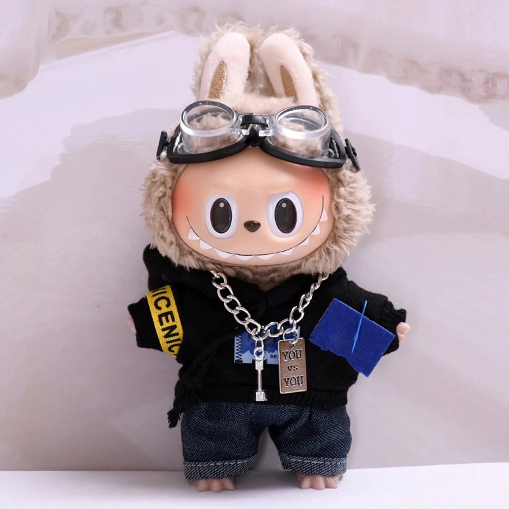 Kawaii Doll Clothes Doll Little Clothes Plush Changing Cartoon Cute Dolls Accessories