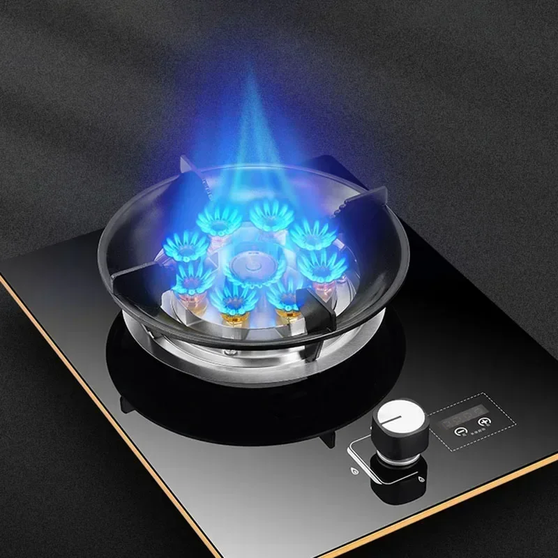 Gas Stove cooktop Timing  Fierce fire stove stainless steel embedded estufas de gas para casa 5
