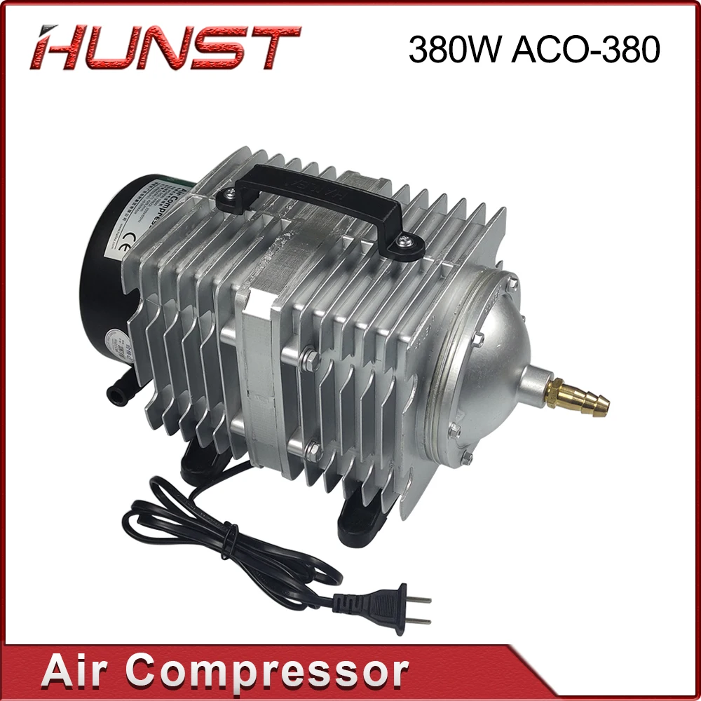 Hunst 공기 압축기 솔레노이드 공기 펌프, CO2 레이저 조각 및 절단기에 ACO-380, 380W Best5 Hunst 공기 압축기 솔레노이드 공기 펌프, CO2 레이저 조각 및 절단기에 ACO-380, 380W Best5