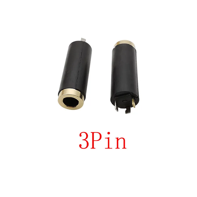 Lotto 10x Prese Jack Audio Femmina 3,5mm 4 Poli Stereo, Montaggio A Pannello, Saldabili