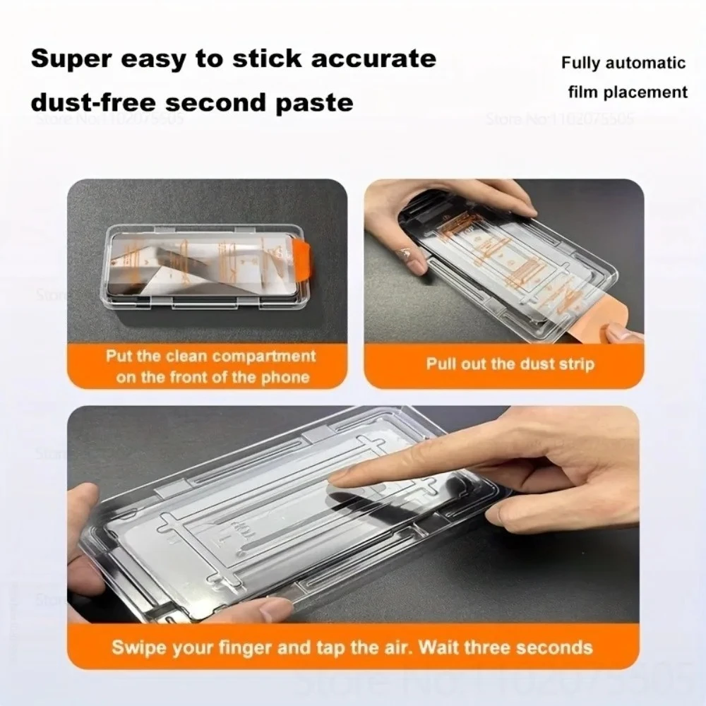 Premium 9H Tempered Glass Screen Protector with Easy Installation - 2025 Edition (3-Pack)
