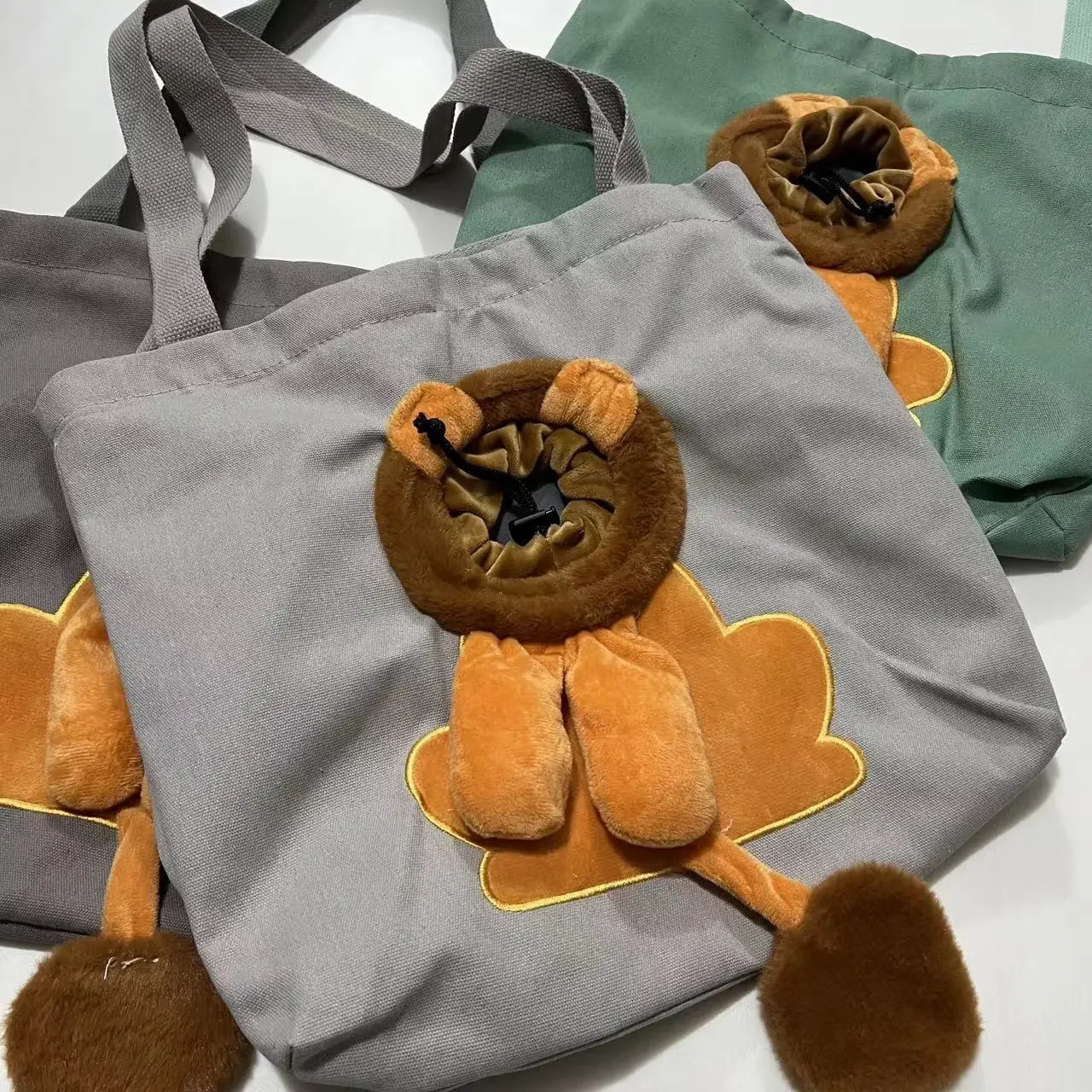 Cat Carrier Bag Canvas Portable Bees Shoulder Carrier For Dogs Backpack Out Travel Backpack Outdoor Dog Lion Bag