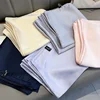 90*180cm Fashion Luxury Silk Scarf Women Solid Color Soft Smooth Scarves Head Wrap Hijab Outdoors Muffler Long Shawl Beach Towel 2