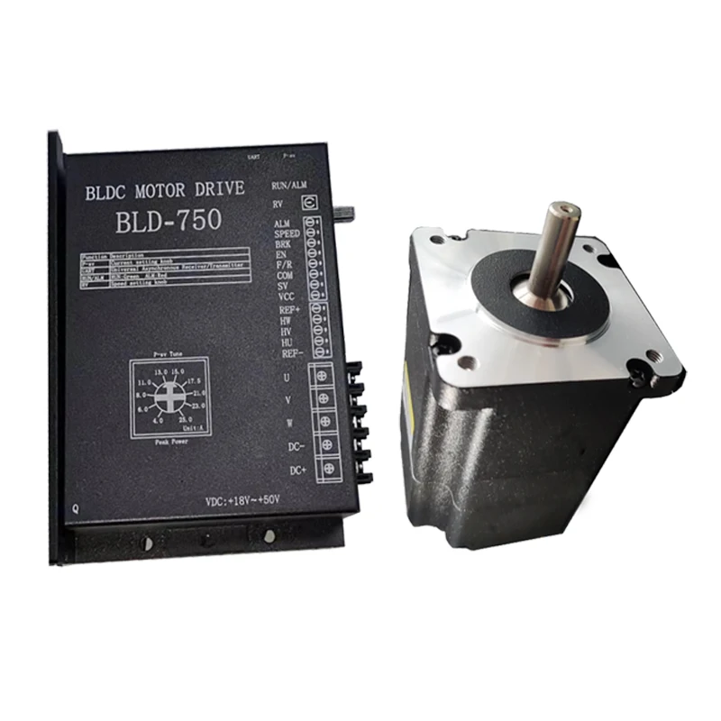 Contrôleur De Vitesse BLDC 6-24V Avec Module Hall - Pour Moteur Sans Balais Triphasé, 100W, Protection Anti-calage - 13