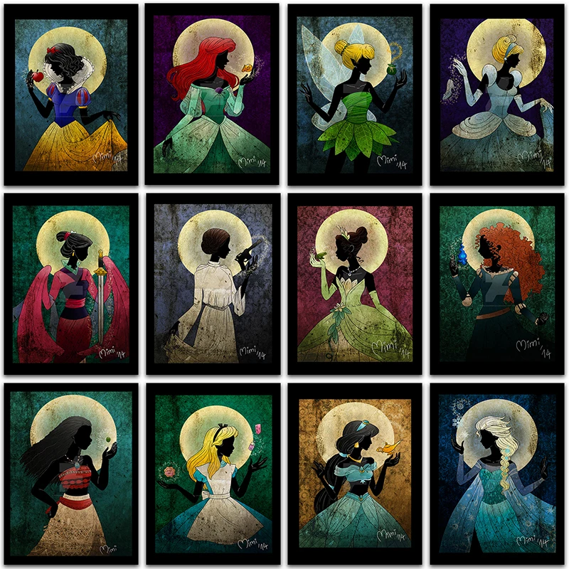 5d Diy Diamond Painting Kit Paint Disney Princess Snow White Frozen