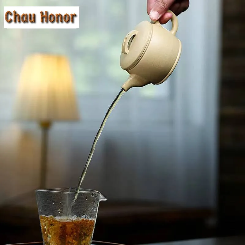 190ml Authentic Yixing Purple Clay Teapots Handmade Hanwa Pot Raw Ore Benshan Green Mud Beauty Kettle Chinese Zisha Tea Set Gift