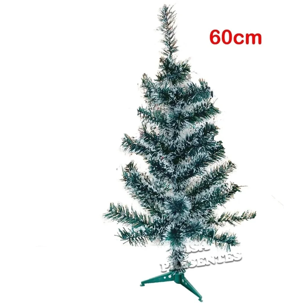 Árvore De Natal Pequena Verde Musgo Canadense 60cm 50 Galhos Neve Pinheiro  Mini Mesa Da Árvore - AliExpress