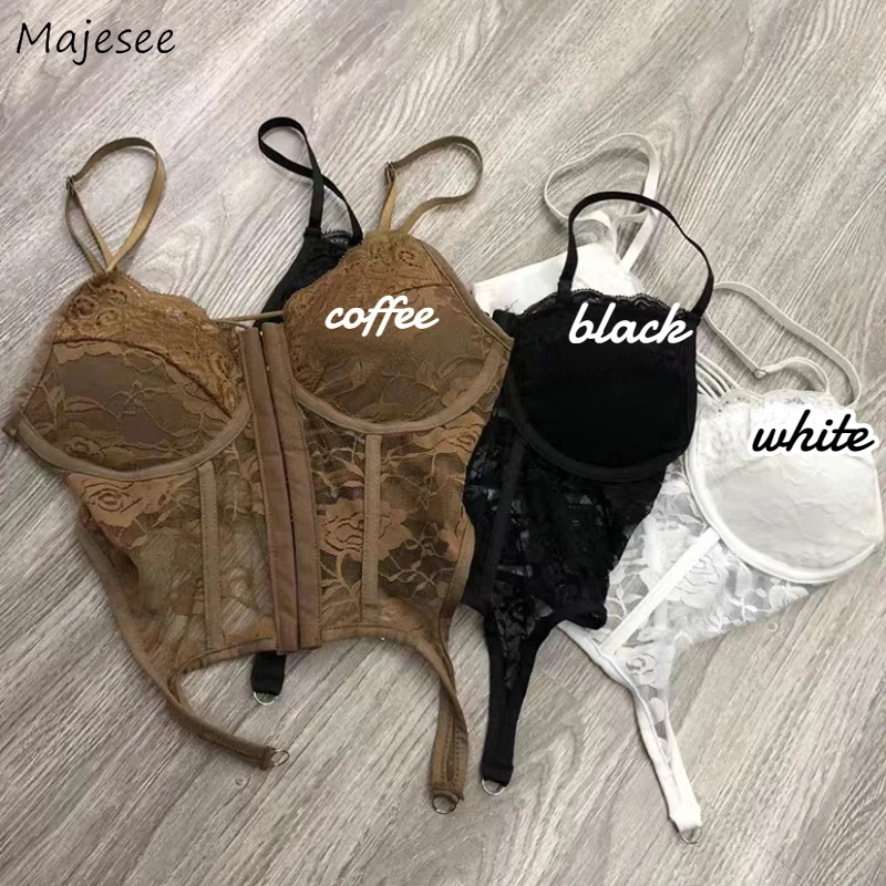 売れ筋商品|||キャミソール コルセット トップス バックレス ノースリーブ 花柄 セクシー クロップ レディース Amazon | [XIANJUN] レディースサマーノースリーブメタル