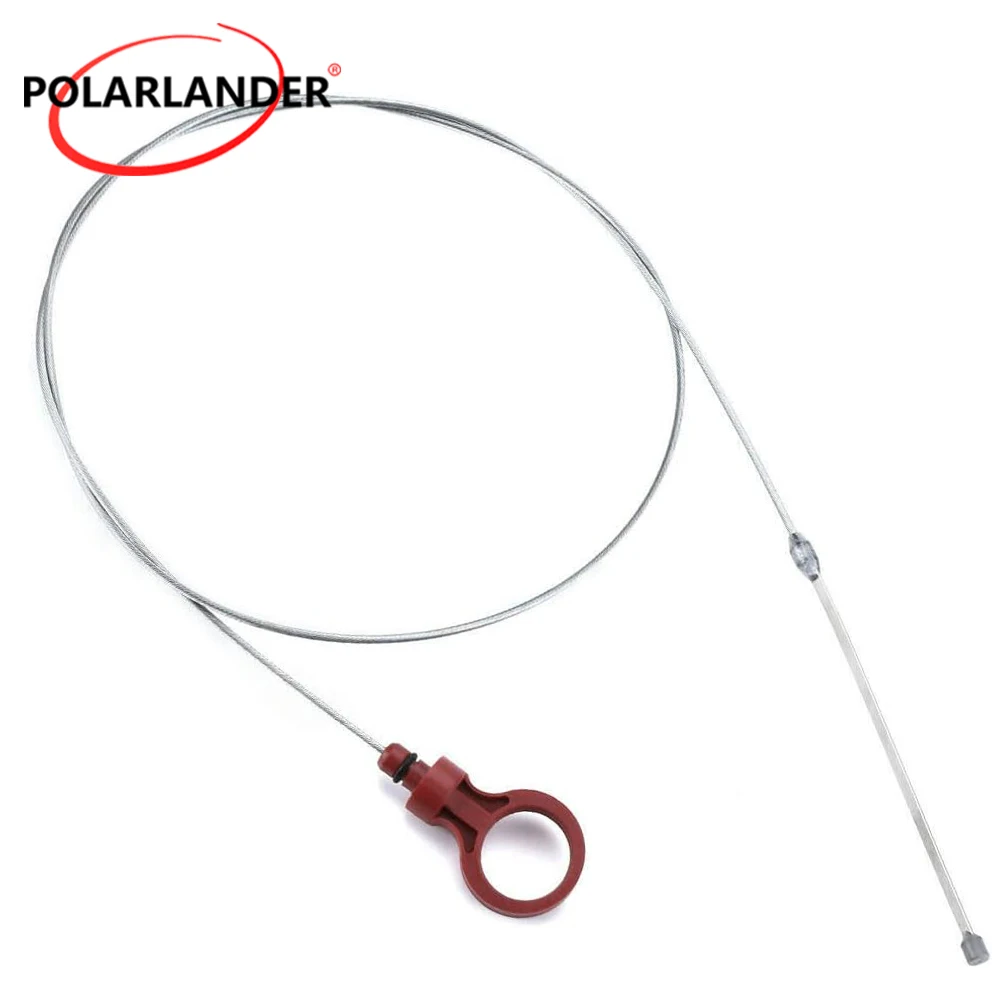 Transmission Dipstick with Instruction Fluid Level Dipstick Tool with Marks Easy Read for Dodge Jeep