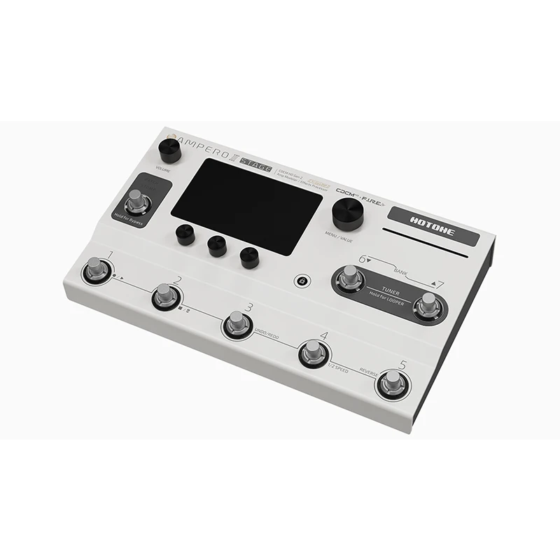 Hotone ampero iiステージエフェクトペダル,アンプモデリング,dsp効果