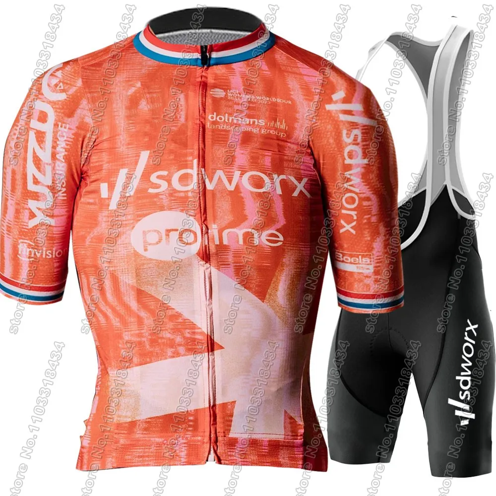 Team Sd Worx 2025 Cycling Jersey Women Set Bicycle netherlands Clothing Kit Road Bike Shirts Suit Bicycle Bib Shorts MTB Maillot 3