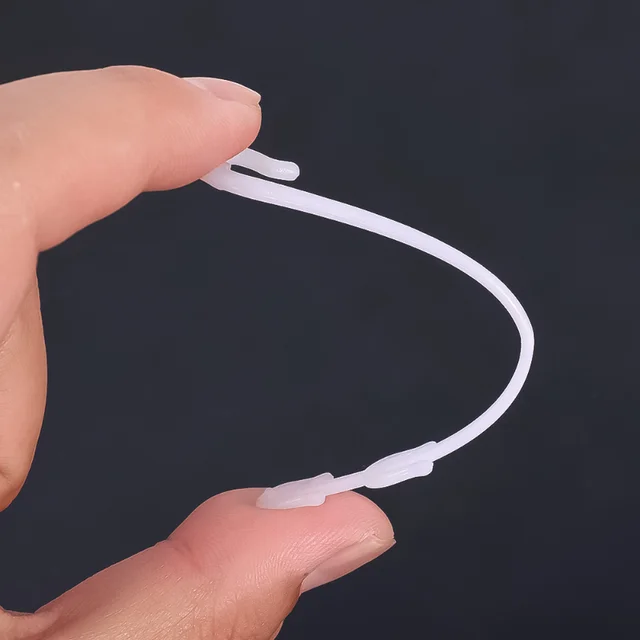 50/10 Darabos Növényi Paradicsomos Tartó Fülhorog Klip Rácsos Kerti Zöldségfolt Gyümölcs J Alakú Horgok Kertészkedés Műanyag - Image 5