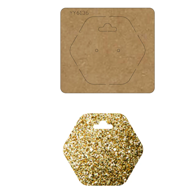 Hair Bow & Headband Display Card Displaymold Knife Model Yy6136 Is Suitable For All Cutting Machines On The Market Die Cuts