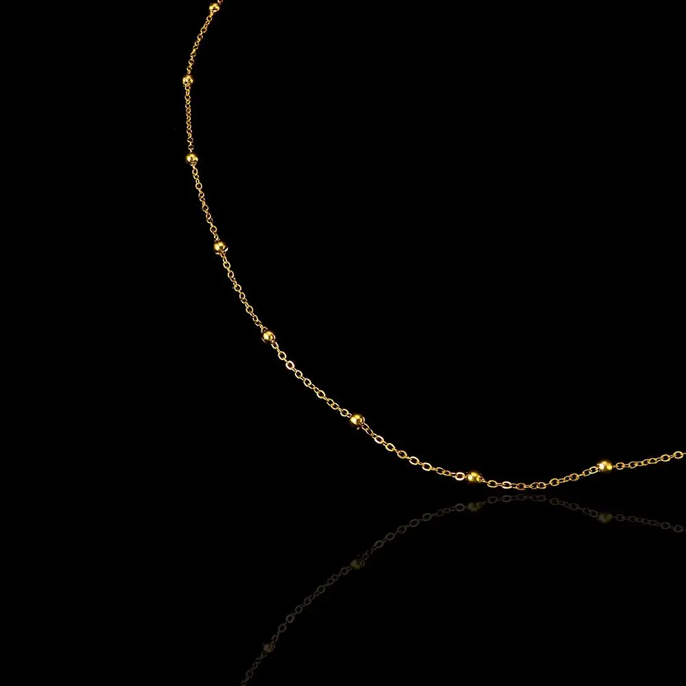 Sleek Dual-Tone Fashion Eyewear Chain for Sunglasses and Glasses