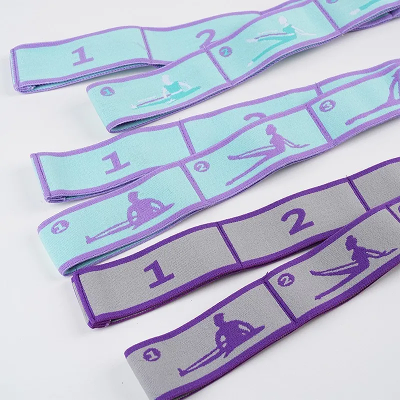 Elastic Band Yoga Open Shoulder Female Resistance Training Equipment Segmented Digital Stretching Band Adult Section 11 yoga resistance bands