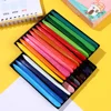 6/12/24/36 Colors Non Dirty Hand Washable Triangular Plastic Crayon Student Oil Painting Stick Early Childhood Education Tools 4