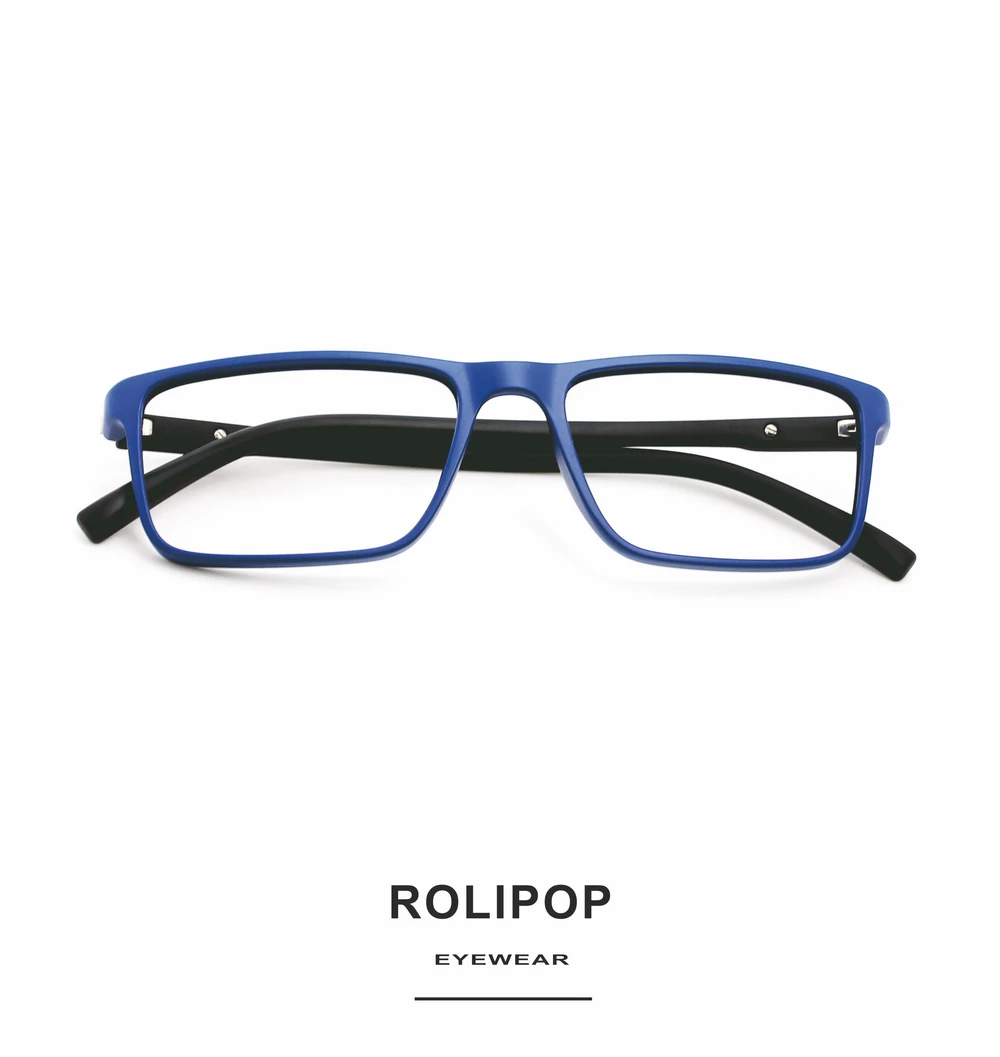 ROLIPOP Blue Light Blocking Glasses Men Women TR90 Plastic Titanium with Filter +1 1.5 2.0 2.5 3 3.5