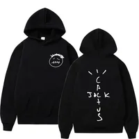 Travis Scott Cactus Jack Men's and Women's Fashion Trendy Printed Sweatshirt Harajuku Casual Pullover Cool Street Clothing 1