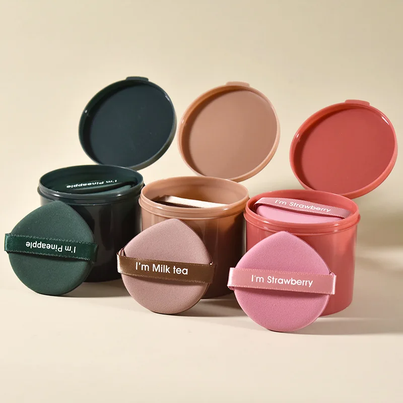 7Pcs Powder Puff,Soft Face Makeup Sponge Powder Puffs,Loose Powder Cosmetic Foundation Mineral Powder Wet Dry 4