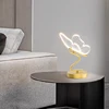 Nordic LED Table Lamps Indoor Lighting Switch Button Bedroom Bedside Living Room Restaurant Home Decoration Butterfly Desk Lamp 4