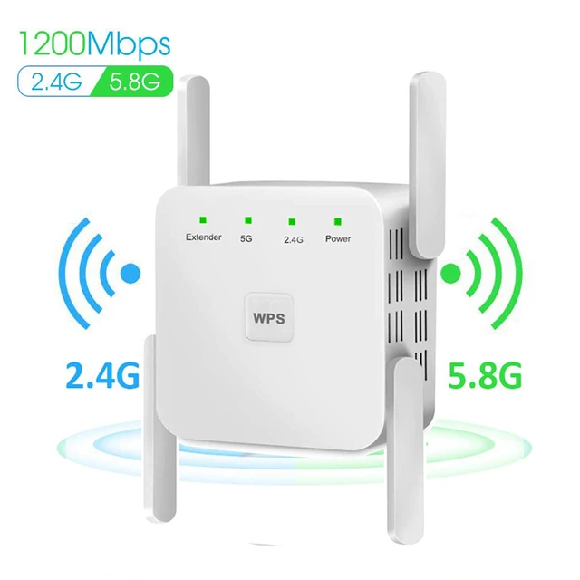 Dual Band Repeater 2.4ghz 5ghz Wifi Router  Amplifier Router 5g Wireless -  5g - Aliexpress