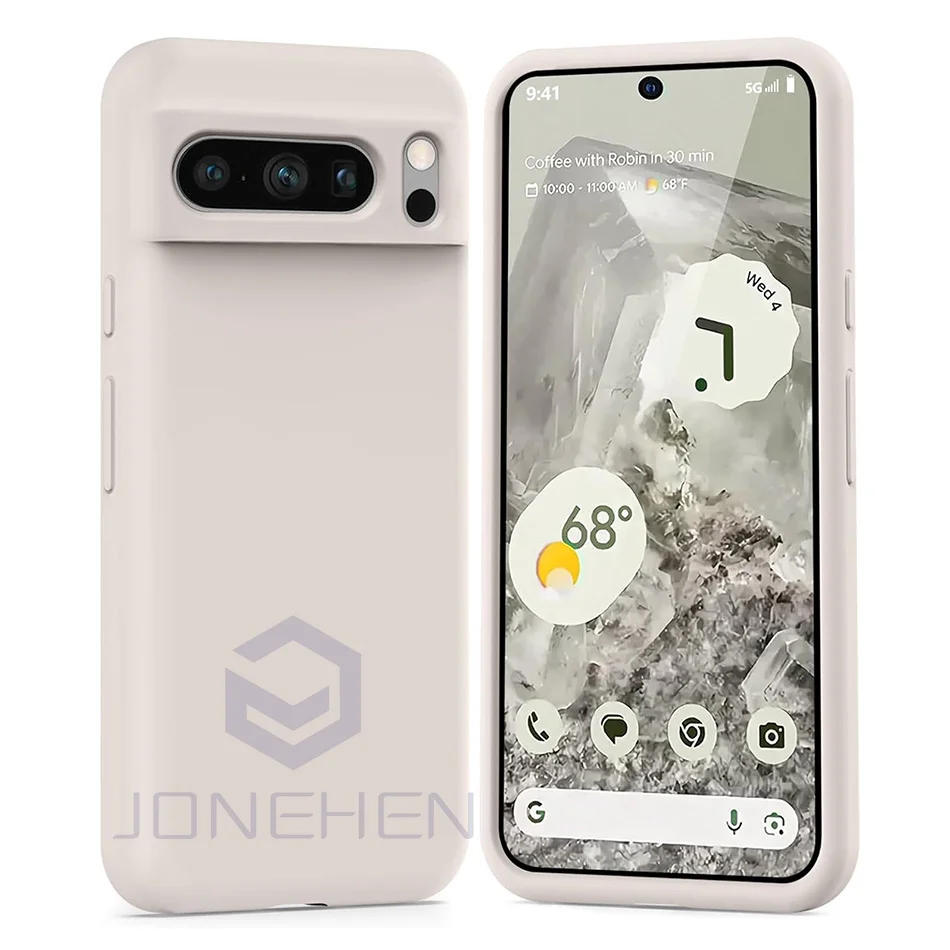 Liquid Silicone Soft Fabric Phone Case - Original Enhanced Protection Cover