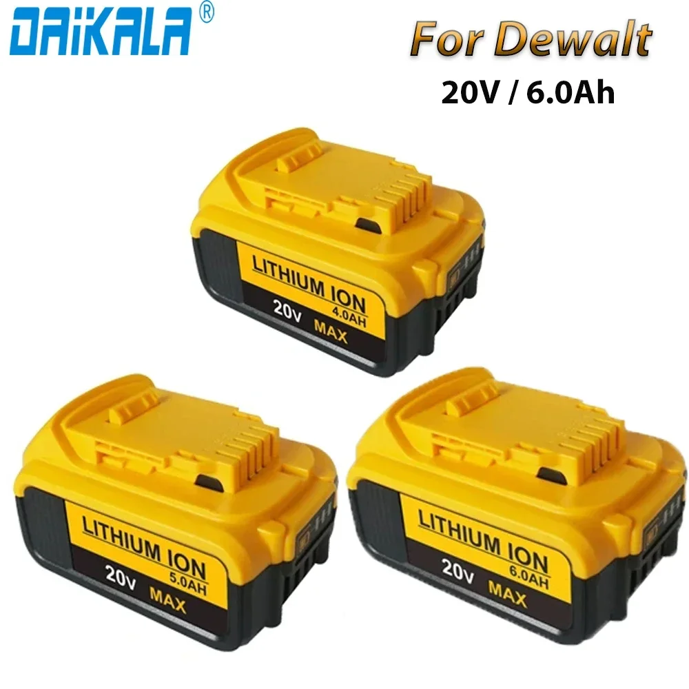 100Original20V60AhMAXBatteryPowerToolReplacementforDeWaltDCB184DCB181DCB182DCB200.jpg