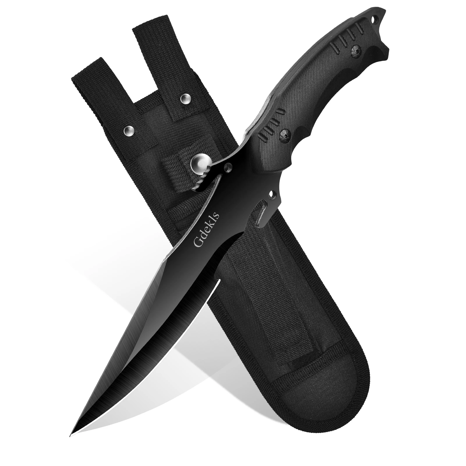 سكينٌ حرفيٌّ من فولاذ D2 مدمج، عالي المتانة، حادٌّ...