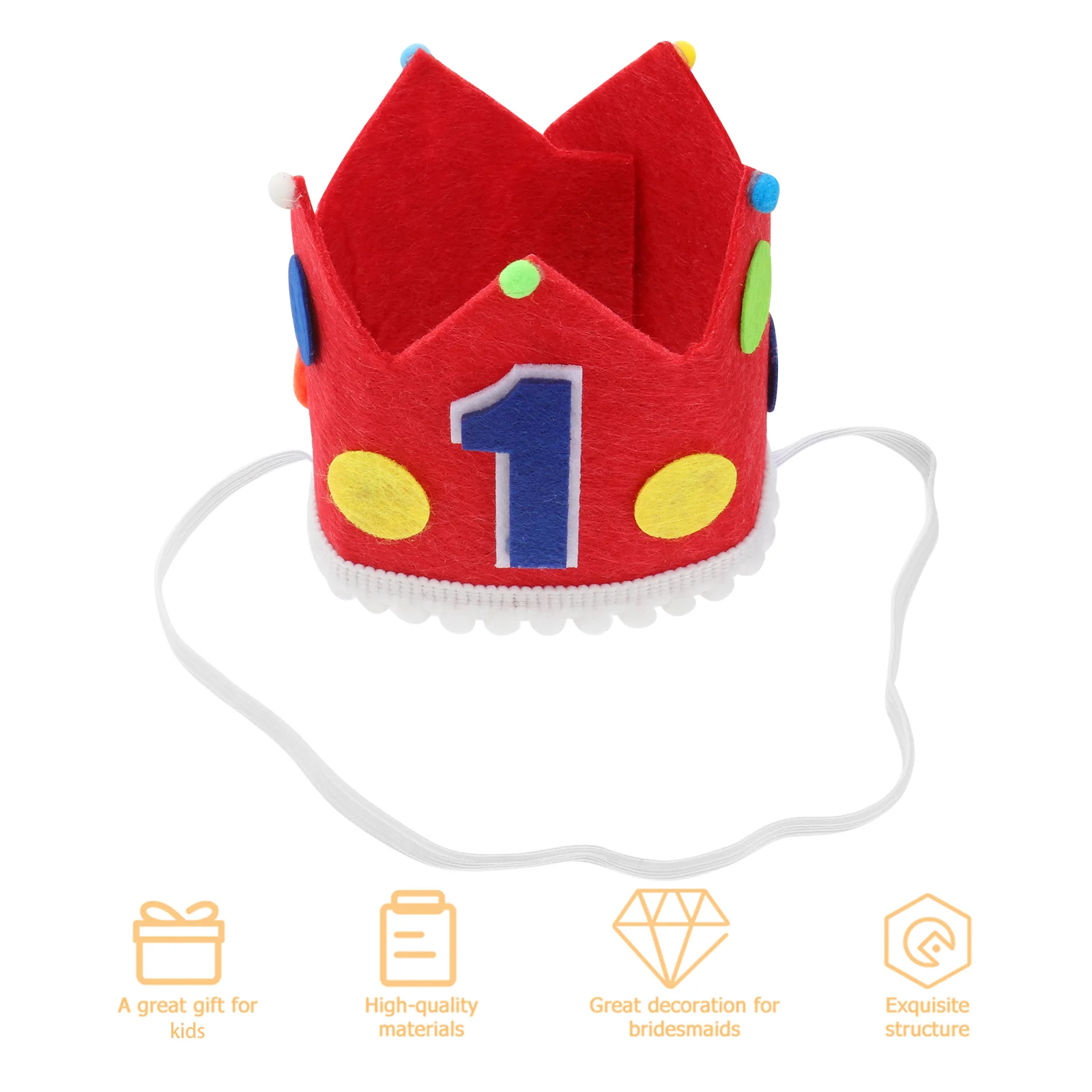 Circus Theme Party Hat Infant Headband Kids Hair Accessories Baby Birthday Hats
