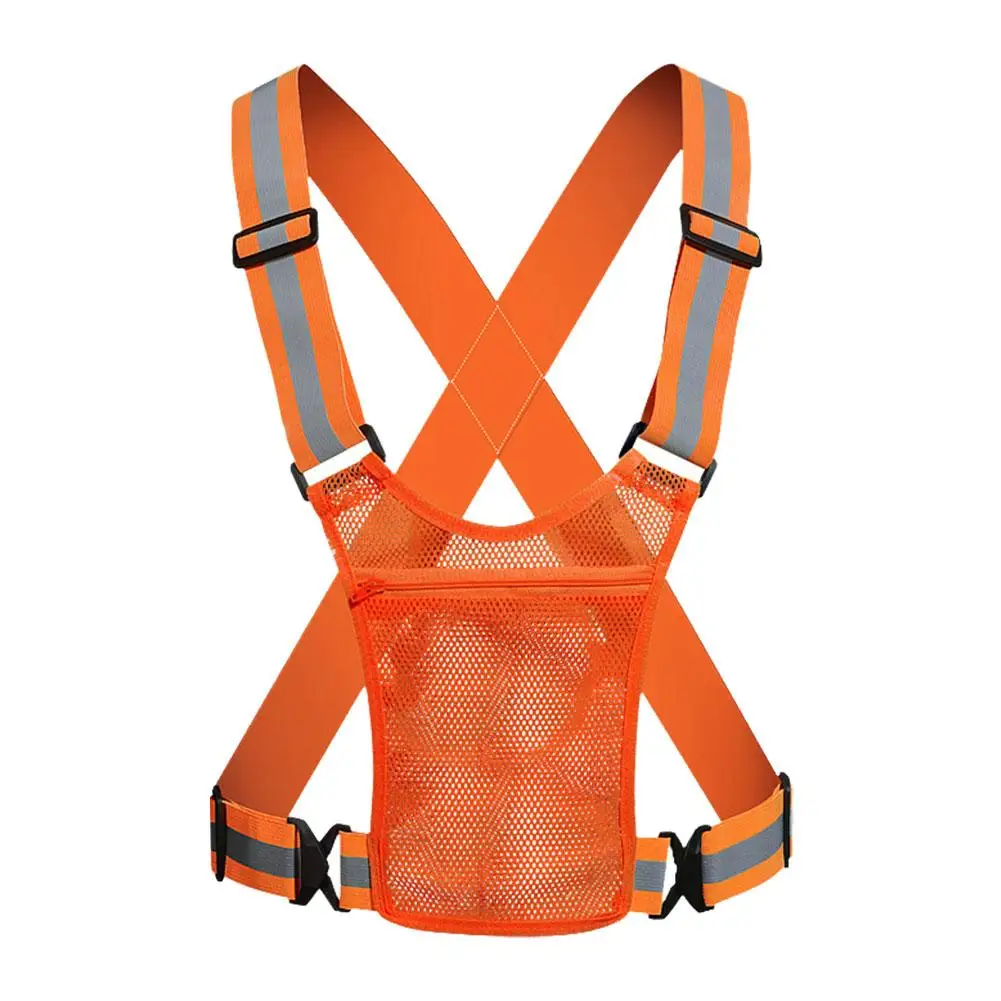 Description Picture 3 of itemCycling Reflective Vest High Visibility Safe Jacket For Night Riding Running Jogging Cycling Motorcycle Outdoor Sports Waistcoat