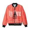 New Fashion Women/Men's 3D Print  OZZY OSBOURNE   Zipper Bomber Jackets Men Overcoat Mens Coat Zip Up Jackets  B03 4
