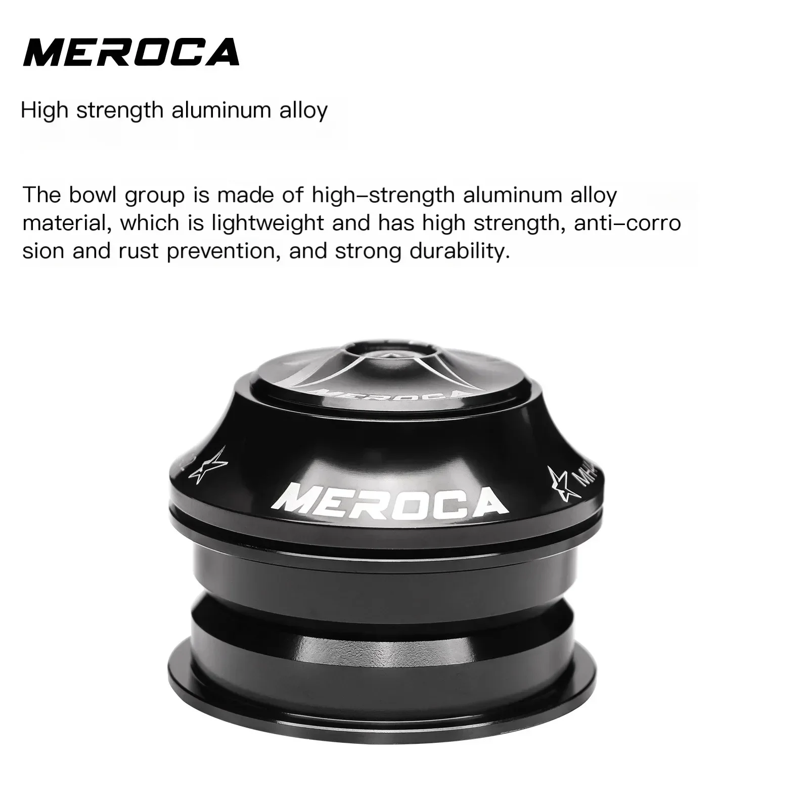 Ultralight Integrated Bicycle Headset with Sealed Bearings