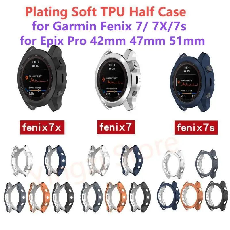 Deluxe TPU Smartwatch Protective Shell with Strap Bumper