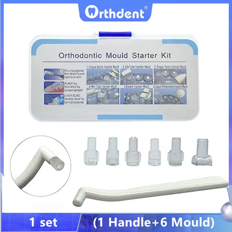 6Pcs-Set-Dental-Orthodontic-Accessories-Injection-Mould-Mini-Ortho ...