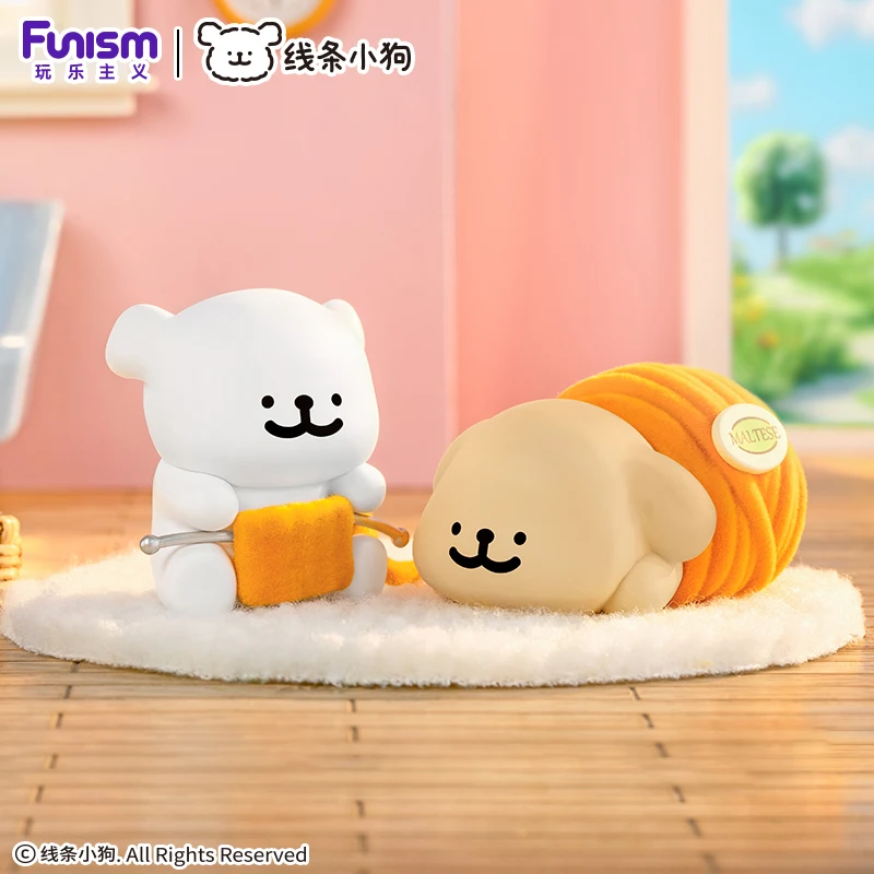 Maltese Cute Figurine Blind Box New Style Happy Continuous