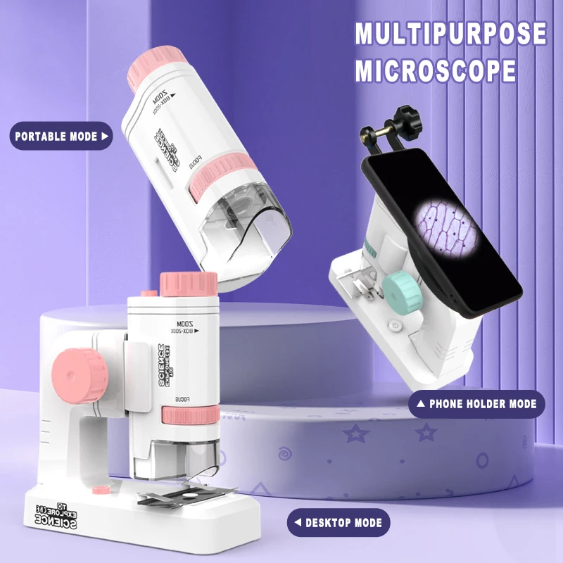 Kids Mini Pocket Handheld Microscope 2