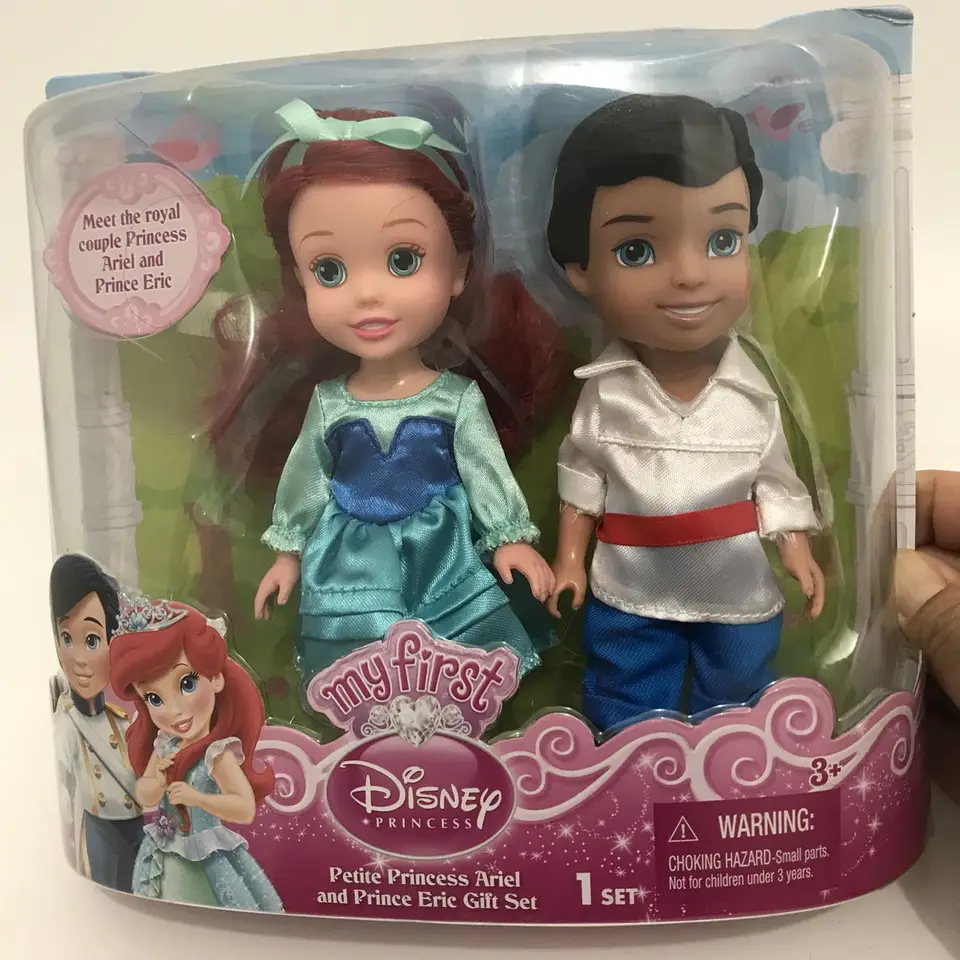 Coffret cadeau Original ma première princesse Disney Petite princesse Ariel  et Prince Eric, Mini poupée de Salon, cadeaux de collection pour enfants -  AliExpress, image size:960x960